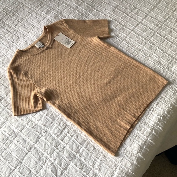 NEW, A New Day, Ribbed Sweater T Beige Tan XS - Picture 13 of 14
